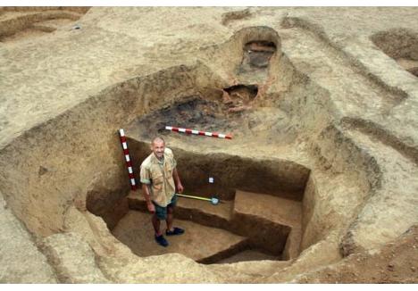 TEMEINICI. La Biharia arheologii au săpat până la trei metri adâncime, într-un pământ lutos, tare ca piatra, pentru a da de urmele celor mai vechi aşezări umane din această zonă